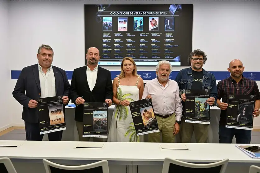 Presentaci&oacute;n do Circu&iacute;to Provincial de Cine de Ver&aacute;n no Pazo Provincial.