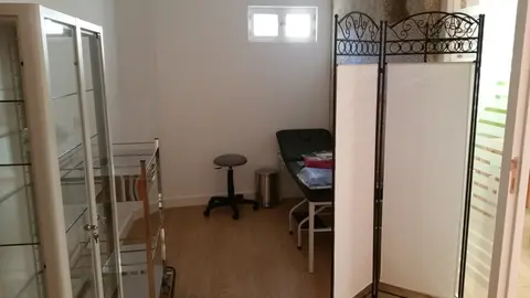 Sala de curas de las actuales instalaciones del centro de d&iacute;a para mayores.
