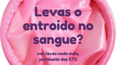 Un dos lemas empregados na campa&ntilde;a do CIM do pasado Entroido.