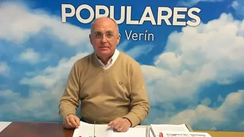 Juan M. Jim&eacute;nez, portavoz PP Ver&iacute;n