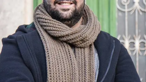 O teniente de alcalde de Ver&iacute;n e candidato polo BNG, Diego Lourenzo Moura.