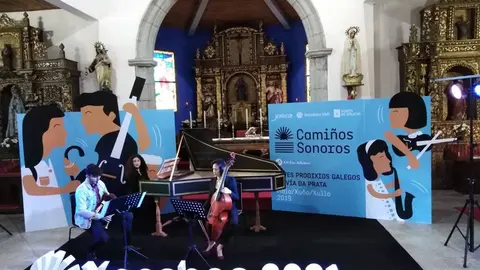 concierto de la Igrexa de San Pedro en A Gudi&ntilde;a