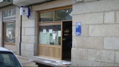 El bar Sousas donde se sell&oacute; la Bonoloto. | FOTO: Cedida.