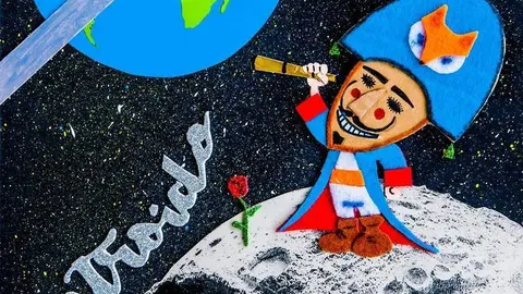 Cartel oficial do "Desfile Infantil" do Entroido de Ver&iacute;n 2020.