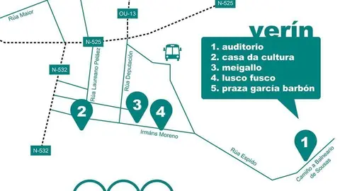 Escearios nos que se desenrolar&aacute;n as diferentes xornadas do MUMi.