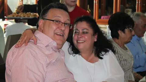 Josef Eisele e a s&uacute;a dona, Sonia Garc&iacute;a.