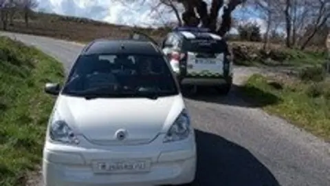 El cuadriciclo de var&oacute;n de 76 a&ntilde;os que sali&oacute; a tomar un poco de aire puro.