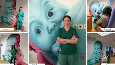 Equipo de matronas del hospital de Ver&iacute;n.