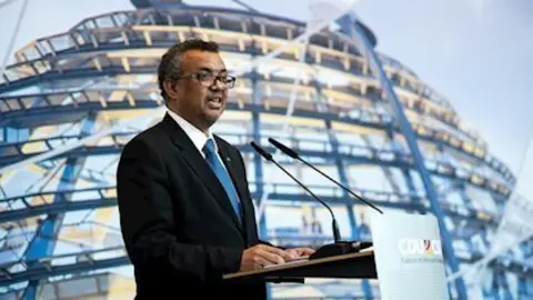 El director general de la Organizaci&oacute;n Mundial de la Salud (OMS), Tedros Adhanom Ghebreyesus