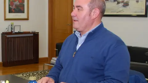 Ram&oacute;n Barreal, alcalde del PP en Laza.