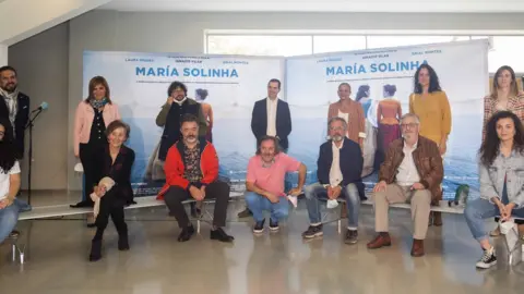 O equipo de Mar&iacute;a Solinha estar&aacute; presente este domingo na estrea do filme no autocine de Ver&iacute;n.