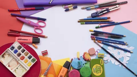 Material escolar.