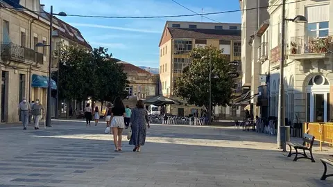 Plaza Mayor de la villa de Ver&iacute;n.