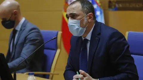 O conselleiro de Sanidade, Julio Garc&iacute;a Comesa&ntilde;a.