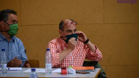 Abelardo Carballo, na moci&oacute;n de censura do 1 de setembro. | FOTO: Noelia Caseiro.