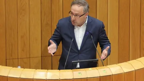 Juan Carlos Francisco, parlamentario verinense na C&aacute;mara galega polo PSdeG.
