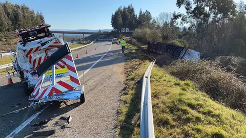 Accidente na A-52