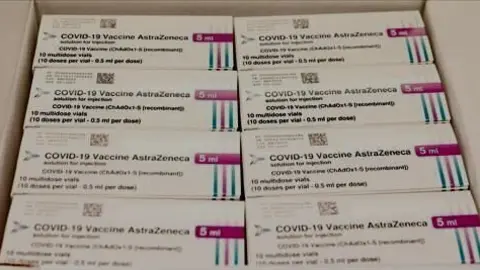 Dosis de la vacuna AstraZeneca.