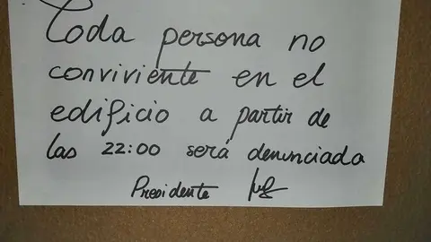 Un presidente que vela por el cumplimiento de la norma, aunque la desconozca. | FOTO: Cedida.