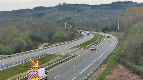 Ri&oacute;s-sucesos-accidente en la A - 52