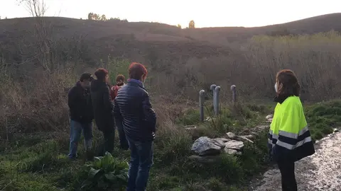 Reuni&oacute;n das concelleiras do BNG cos veci&ntilde;os de Erosa.
