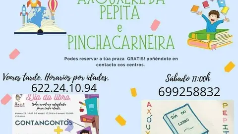 Cartaz D&iuml;a do libro 2021 Viana