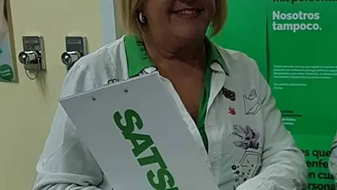 Pilar Oviedo, secretaria provincial del sindicato de enfermer&iacute;a Satse.