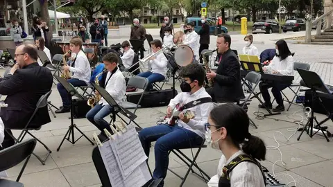 Concerto da banda de m&uacute;sica do Conservatorio de Ver&iacute;n.