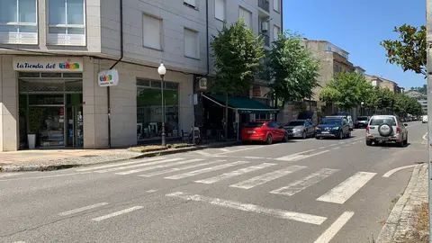 Paso de peatones en el que se produjo el atropello. | FOTO: Mar&iacute;a D.