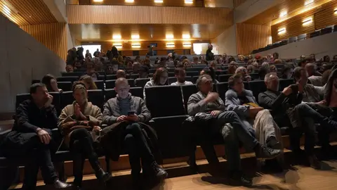 Asistentes en una de las &uacute;ltimas galas del festival de cortos de Ver&iacute;n.