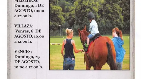 Curso de equitaci&oacute;n.