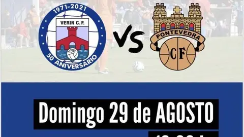 Partido conmemorativo do medio s&eacute;culo de vida do Ver&iacute;n C. F. este domingo no Arjiz.