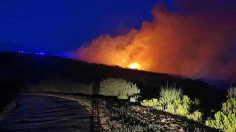 Incendio durante esta campa&ntilde;a en Camba.