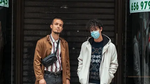 Berto e Fer, os dous compo&ntilde;entes do d&uacute;o musical Verto, actuaci&oacute;n que acolle o Auditorio o vindeiro d&iacute;a 7 de setembro, no seo do FIC V&iacute;a XIV de Ver&iacute;n.