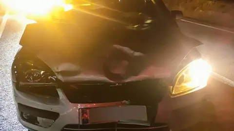 Accidente en A Gudi&ntilde;a