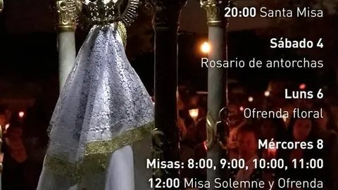 Actividades na semana grande da Virxe dos Remedios.