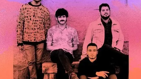 O grupo musical Momboi, en concerto este s&aacute;bado no Castelo de Monterrei.