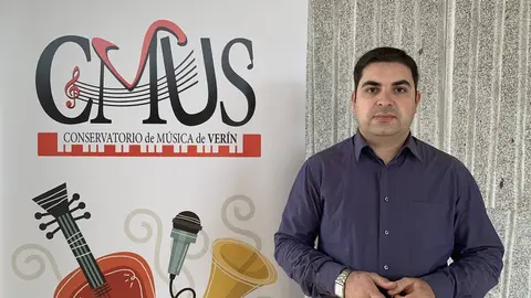 Miguel &Aacute;ngel Guerra, novo director do Conservatorio de M&uacute;sica de Ver&iacute;n.