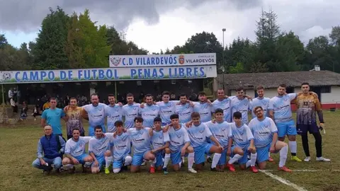 Plantilla del nuevo C. D. Vilardev&oacute;s.