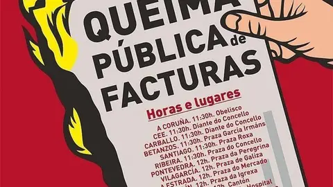 Cartel promocional da mobilizaci&oacute;n organizada pola CIG.