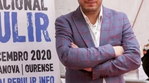 O ourens&aacute;n Alexandre Sotelino, recentemente nomeado como mellor docente universitario de Espa&ntilde;a.