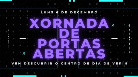 Jornada de puertas abiertas en Solleira, centro de d&iacute;a de Ver&iacute;n.
