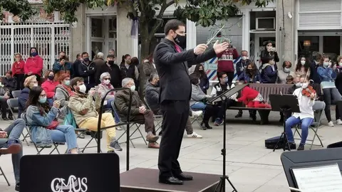 Banda de m&uacute;sica del Conservatorio de Ver&iacute;n.