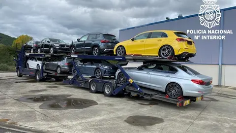 El tr&aacute;iler que pretend&iacute;a ser enviado a Alemania.