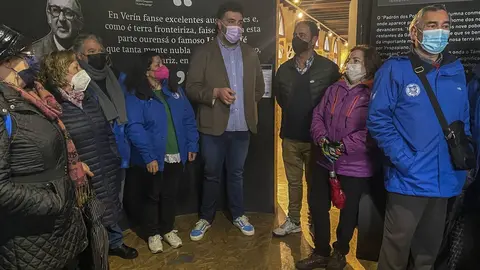 Visita de representantes da Asociaci&oacute;n Galega de Autocaravanas ao Museo de Ver&iacute;n.