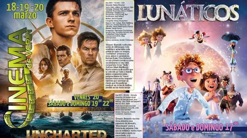 Oferta da fin de semana no cinema municipal de Ver&iacute;n.