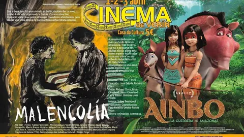 Cartel da oferta cinematogr&aacute;fica desta fin de semana.
