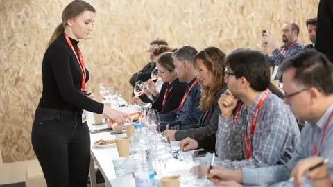 Una de las catas de la edici&oacute;n de la BWW 2020. | FOTO: Barcelona Wine Week.