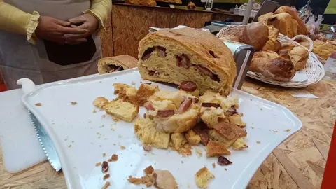 O folar &eacute; o produto estrela esta fin de semana en Valpa&ccedil;os. | FOTO: C&aacute;tia Portela.