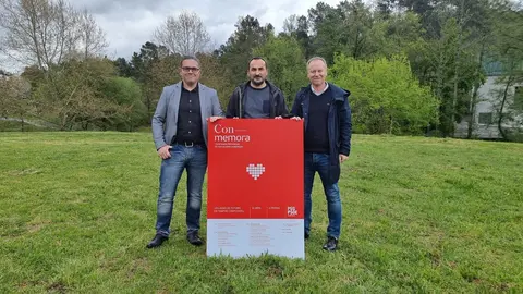 De izquierda a derecha: Diego Alonso, Antonio Gonz&aacute;lez y Rafael R. Villarino.